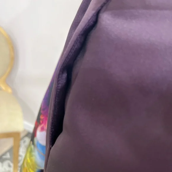 Monique Lhuillier Vivid Floral Midi Dress - Blue and Purple - Picture 6 of 6